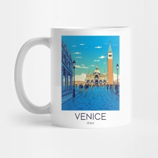 A Pop Art Travel Print of Venice - Italy Mug